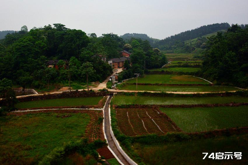 高铁窗外风景拍摄