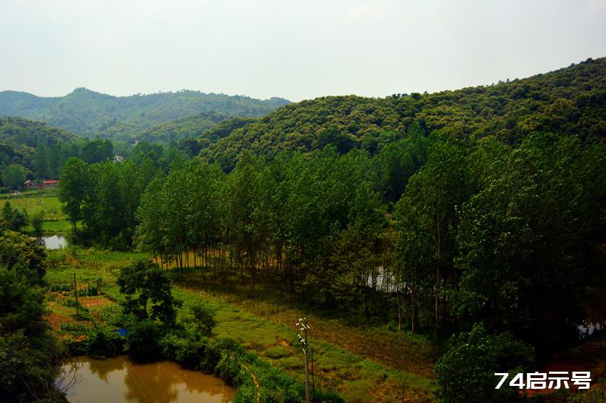 高铁窗外风景拍摄