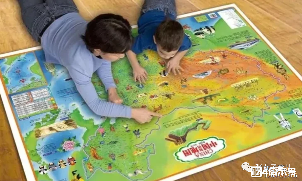 父母们都记不住的中国地图，为什么小孩子却可能记得很清楚呢