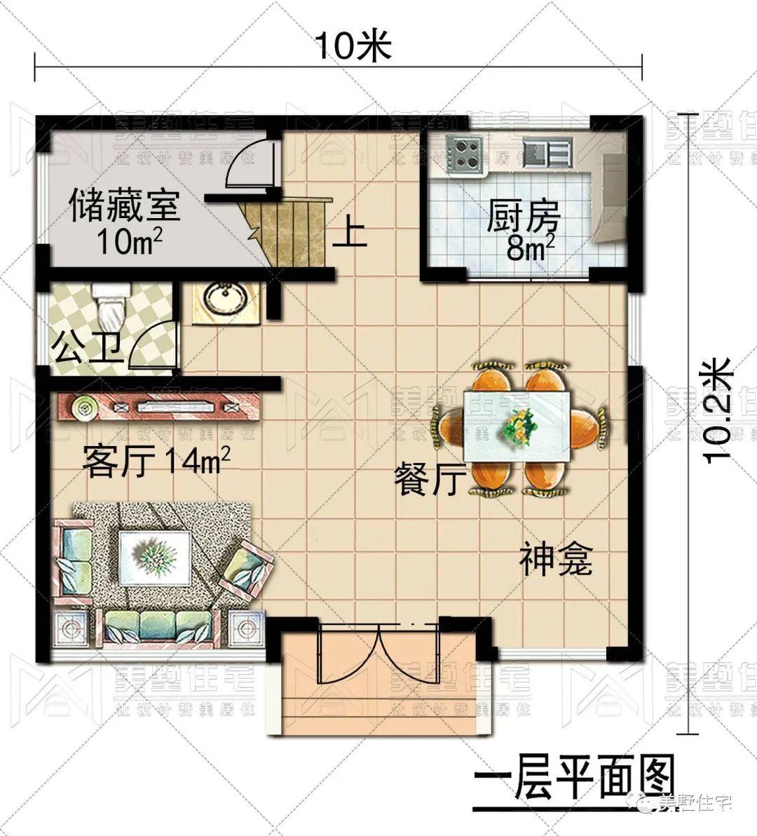 乡村别墅|小宅基地的福利到了！6栋小于百平三层别墅，图纸快收藏好