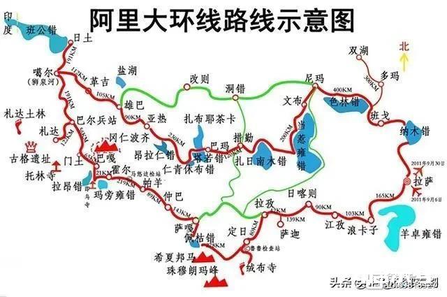 国内最美20条自驾游线路，精简文字＋地图版！赶紧收藏吧