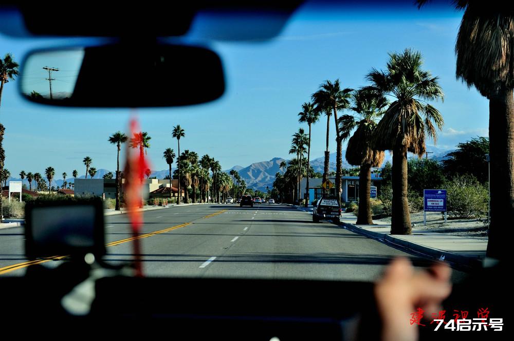 建波视觉：加州之旅……棕榈泉小镇