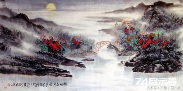 “源于生活”而又“高于生活”刘东方国画作品欣赏