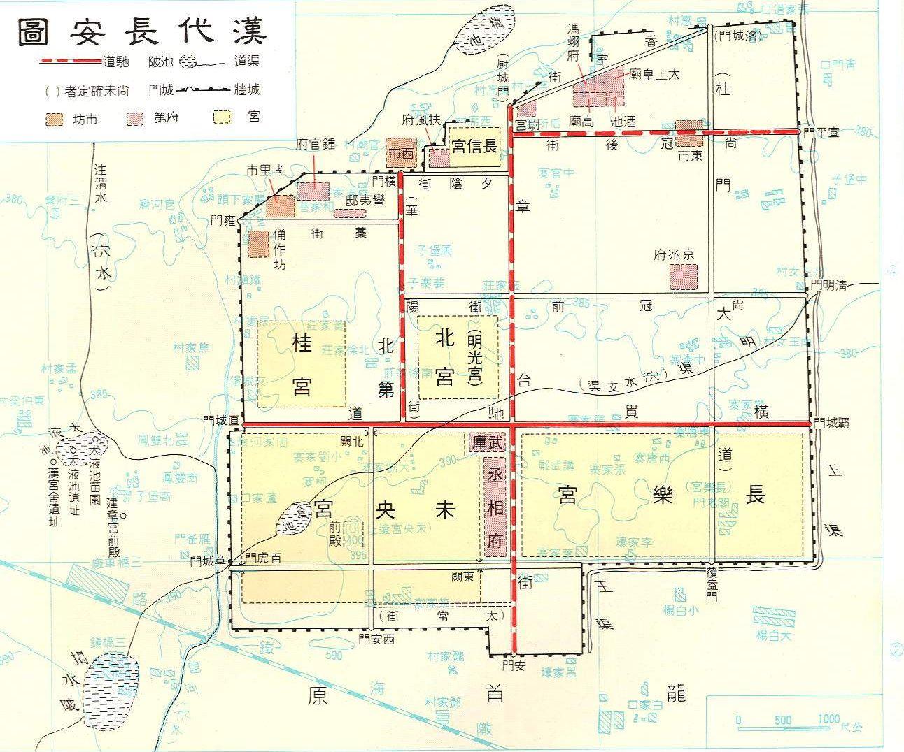 中国历史地图 历代都城图