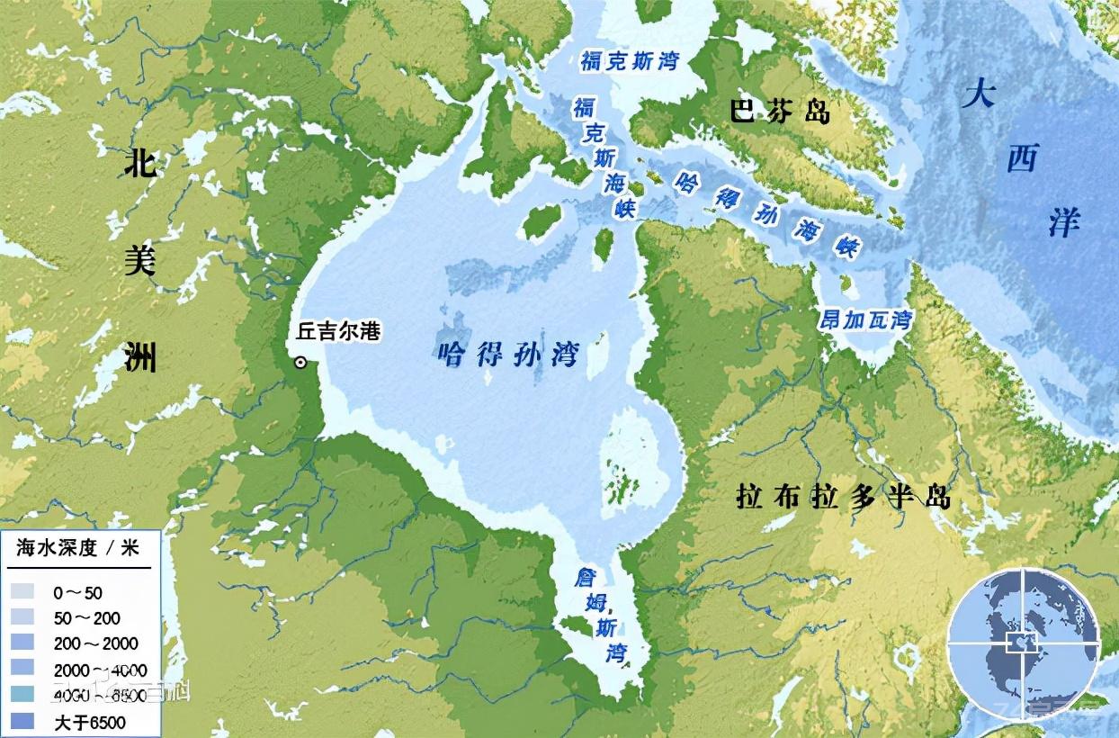 世界地理（3）——世界十大海湾