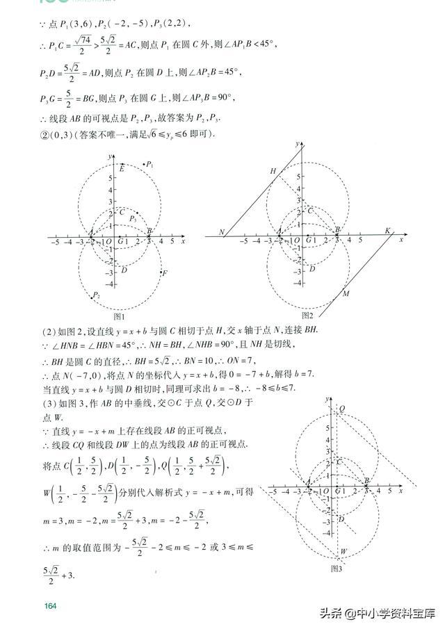 中考数学函数综合专题4讲