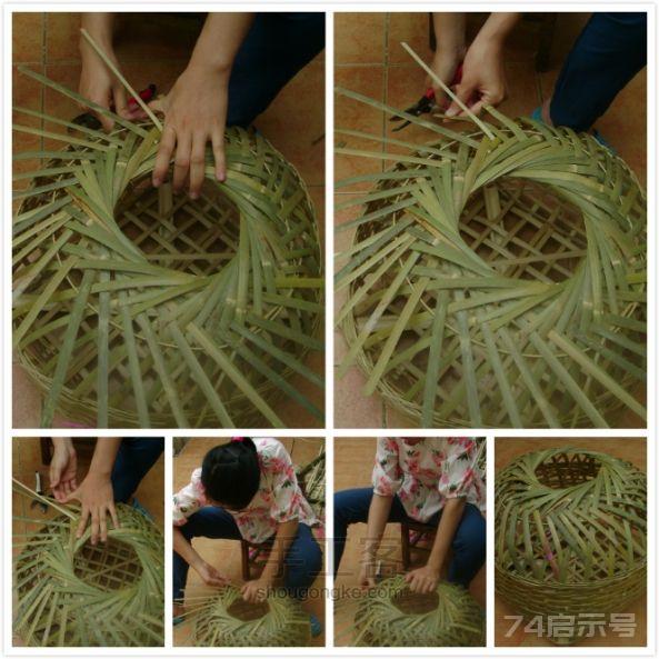 传统竹编笼步骤