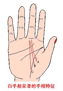 常见的十五种手纹图解