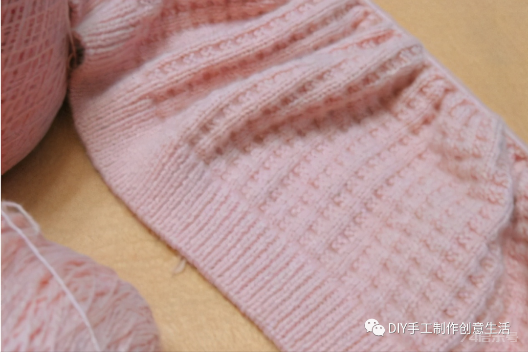 简单且漂亮的毛衣领口，腋窝收针小技巧，让你编织的毛衣与众不同