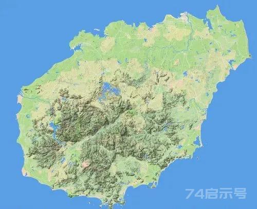 海南岛的地形与地貌