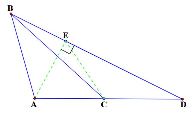一道有趣的初中几何题，已知两个角是30度和45度，求一个非特殊角