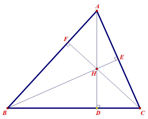 三角形三条高线共点的十种证明