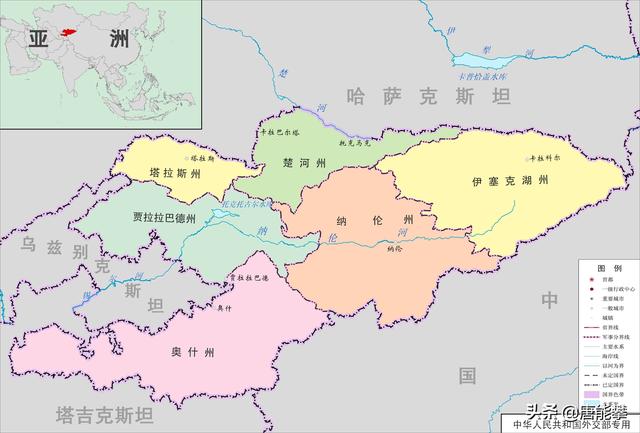 吉尔吉斯斯坦怎么了？李白故乡的区位区划面积、人口城建交通