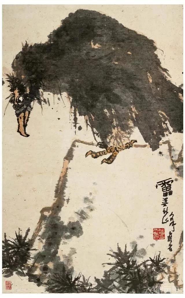 潘天寿与齐白石、吴昌硕、黄宾虹并称为20世纪“中国绘画四大家”