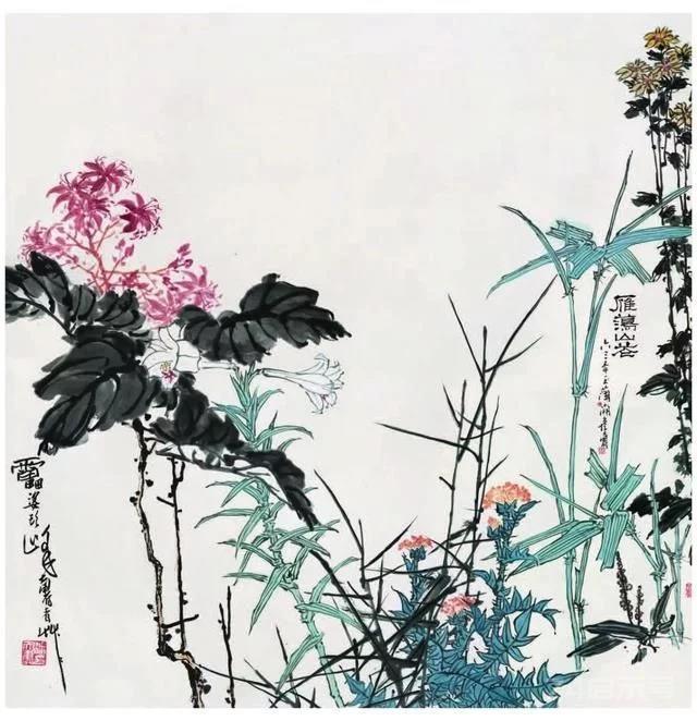潘天寿与齐白石、吴昌硕、黄宾虹并称为20世纪“中国绘画四大家”