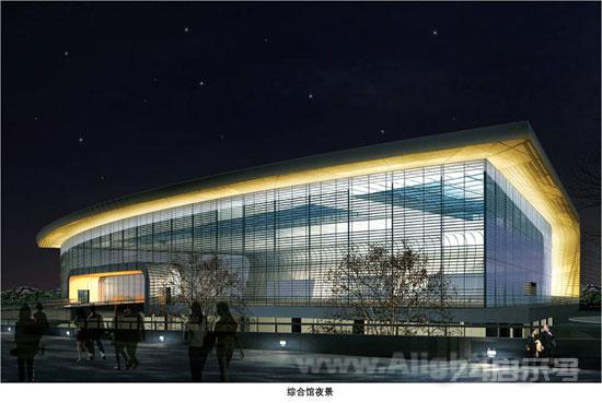 青岛体育中心夜景照明工程案例详解