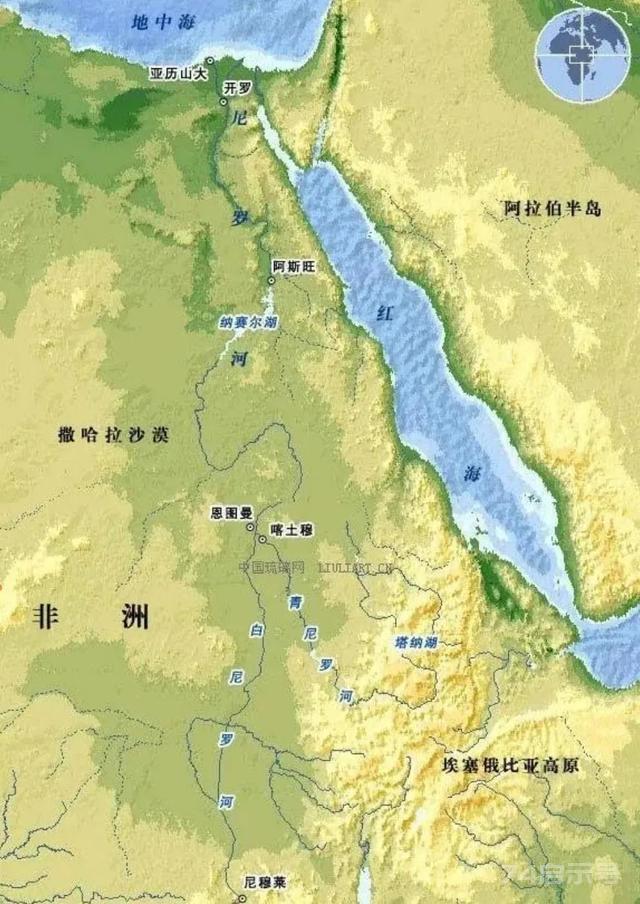 世界第一长河尼罗河
