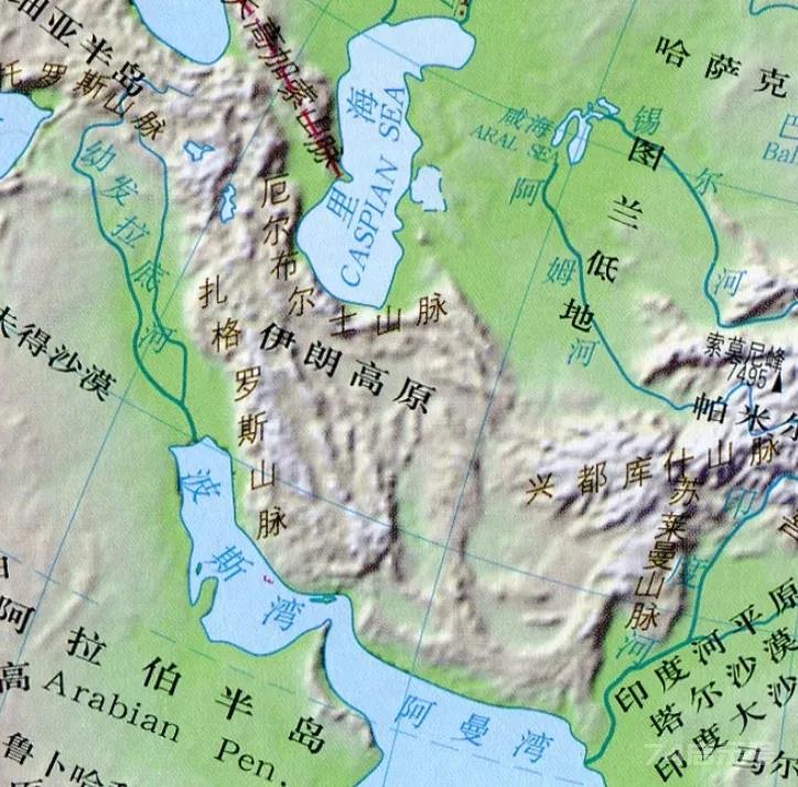 盘点亚洲地理之高原 伊朗高原