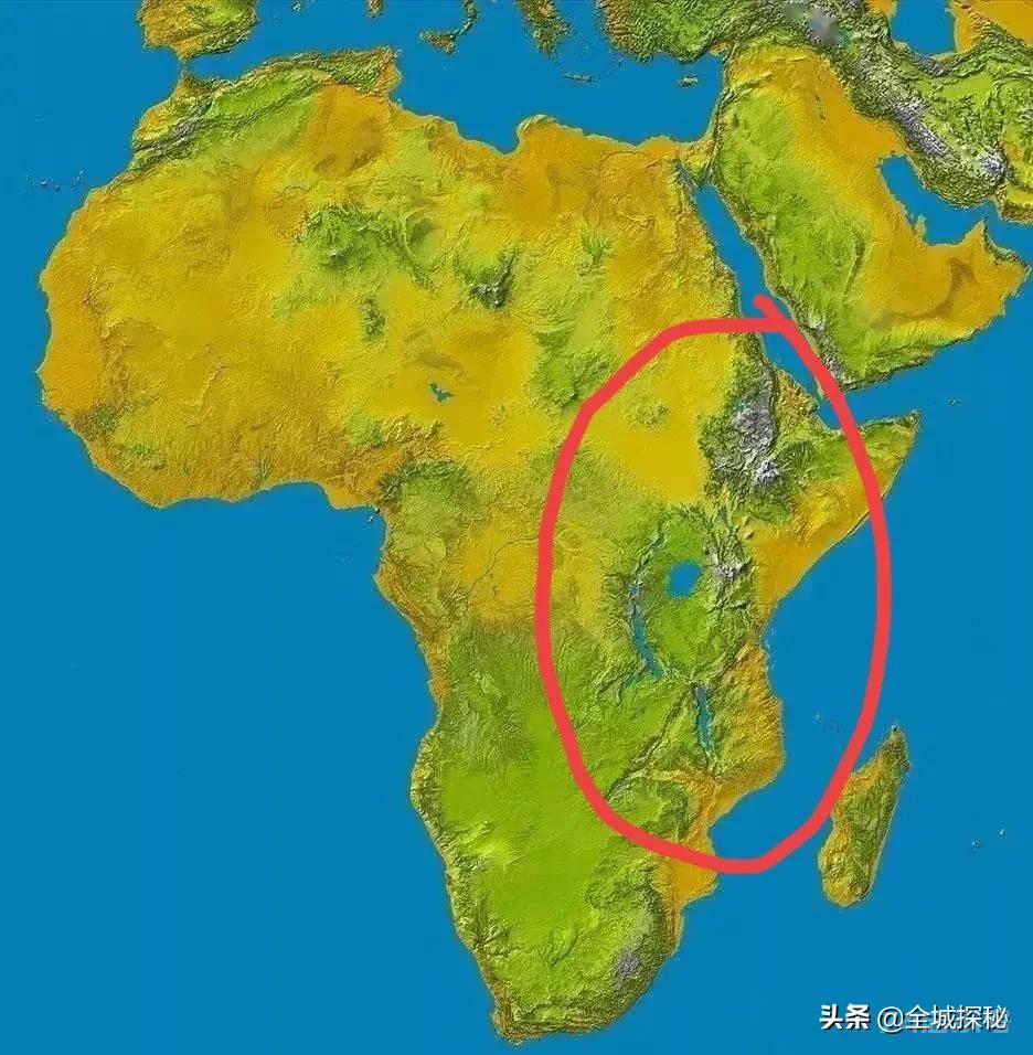 仔细了解一下东非大裂谷，你一定会被震撼到 这个大裂谷长达6400