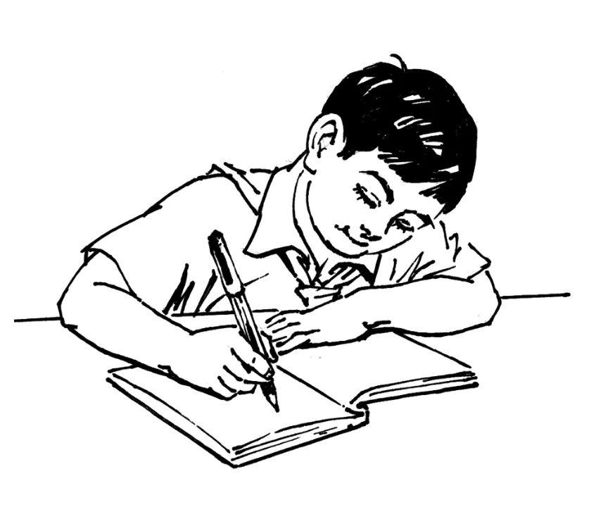 小学生正确写字姿势和执笔方法，家长给孩子收藏起来！