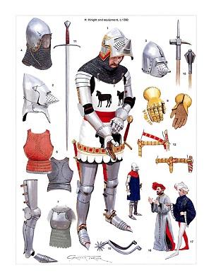 [军事战争]【欧洲。中世纪骑士】骑兵的行头和世界名马欣赏(附图)