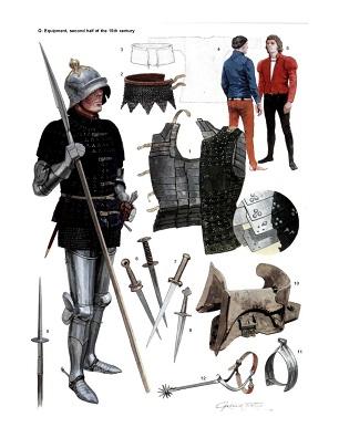 [军事战争]【欧洲。中世纪骑士】骑兵的行头和世界名马欣赏(附图)