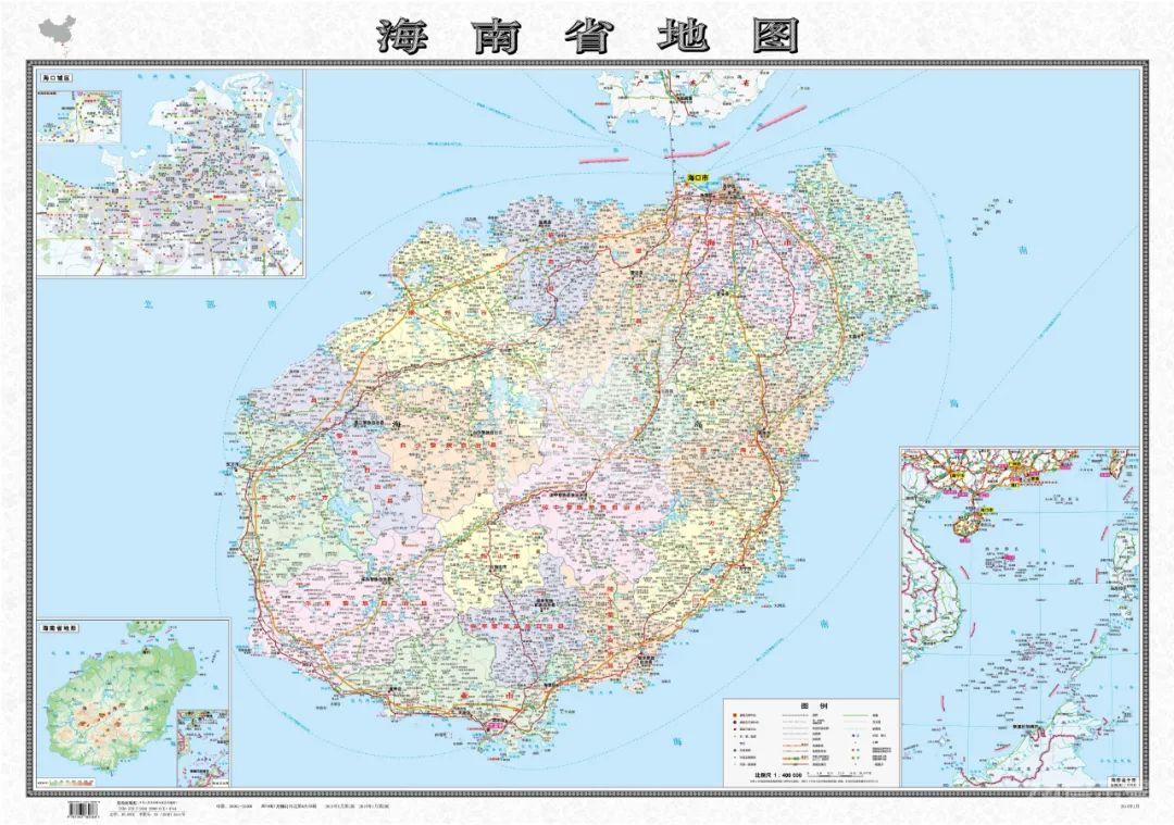 中国分省系列地图：各省挂图（超高清）