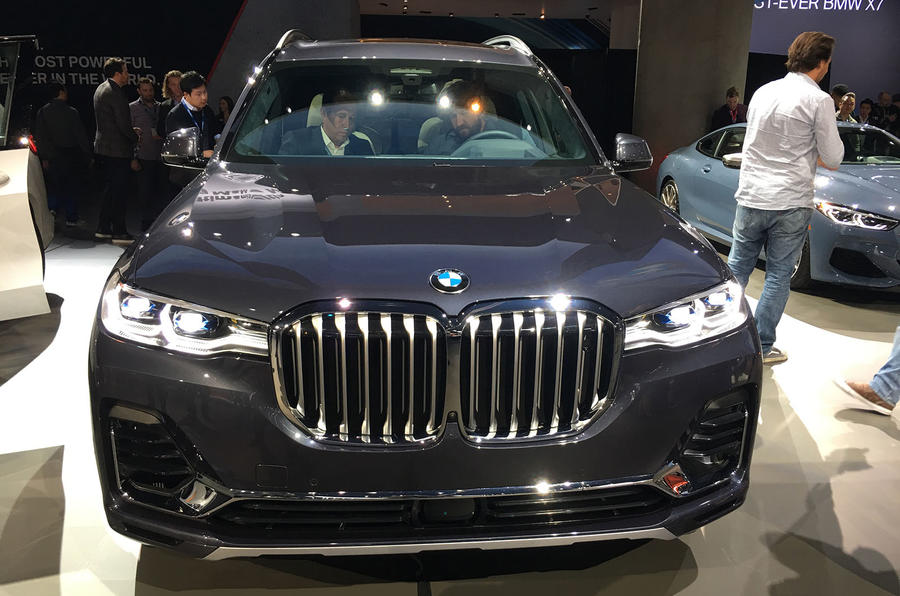 宝马X7旗舰SUV洛杉矶车展亮相 将于2019年上市