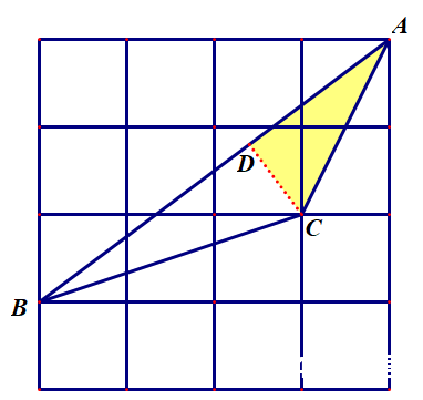 2022贵港中考数学压轴题分析1：网格中求三角函数值