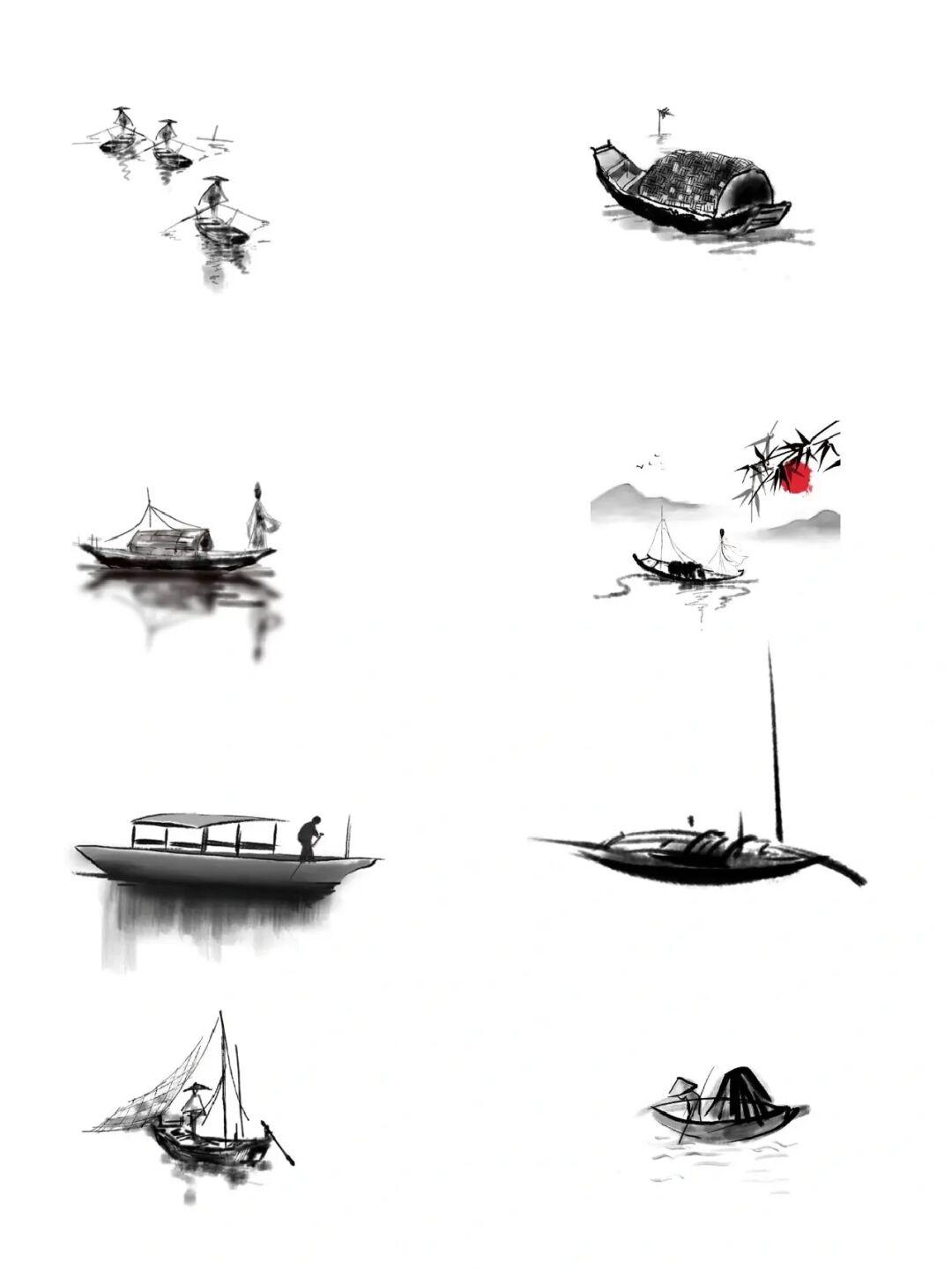 船|中国风 |古风|免抠png素材分享