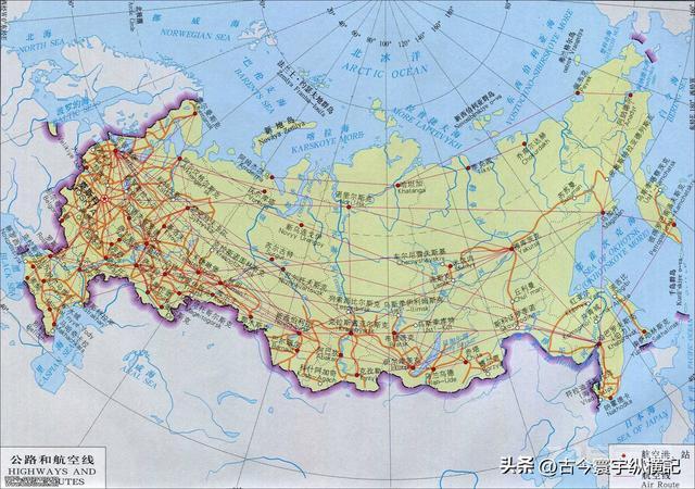 俄罗斯各联邦主体地图