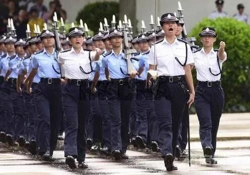 香港特区警察女子警察内部保安连