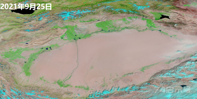 新疆沙漠出现大量湖泊，汉唐气候要重现？分析：西北确有变湿苗头
