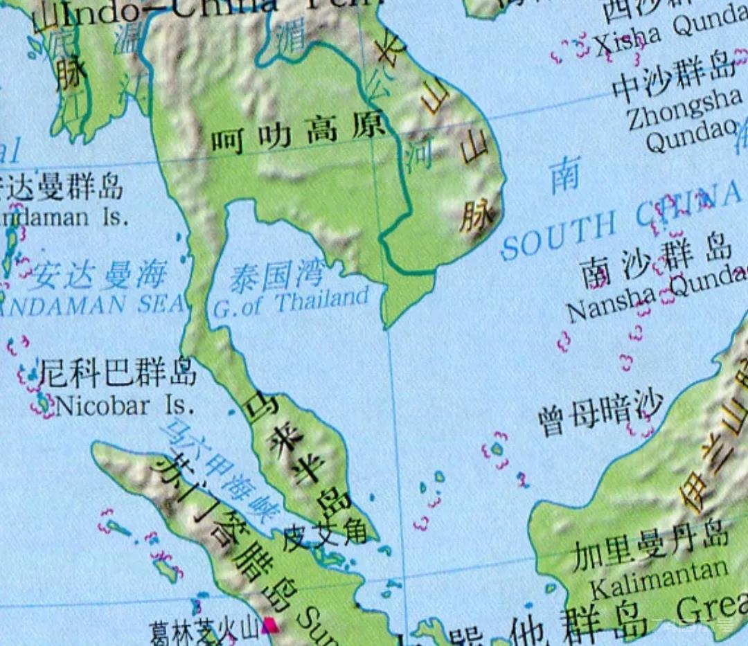 盘点亚洲地理之海湾 泰国湾