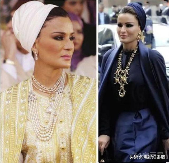 卡塔尔王太后“天价珠宝”的背后，藏着一个“中东武则天”的故事
