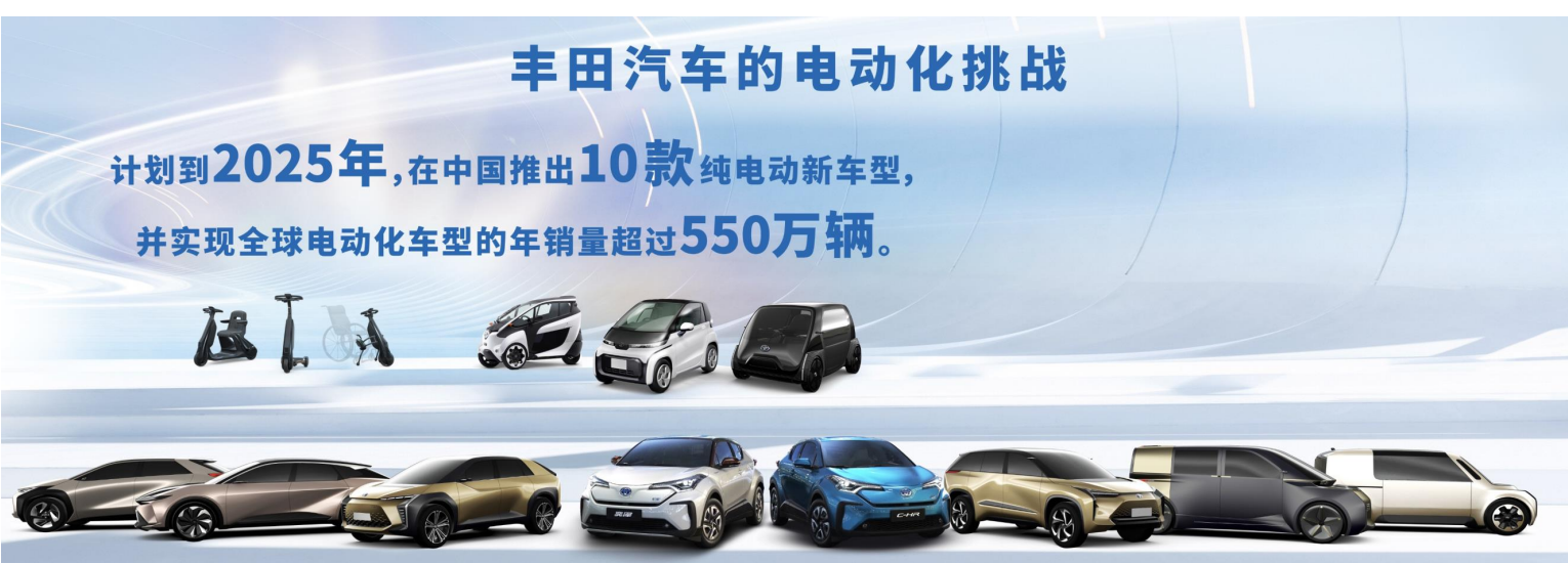丰田汽车放大招，一口气在中国推出3款“零油耗”车型！