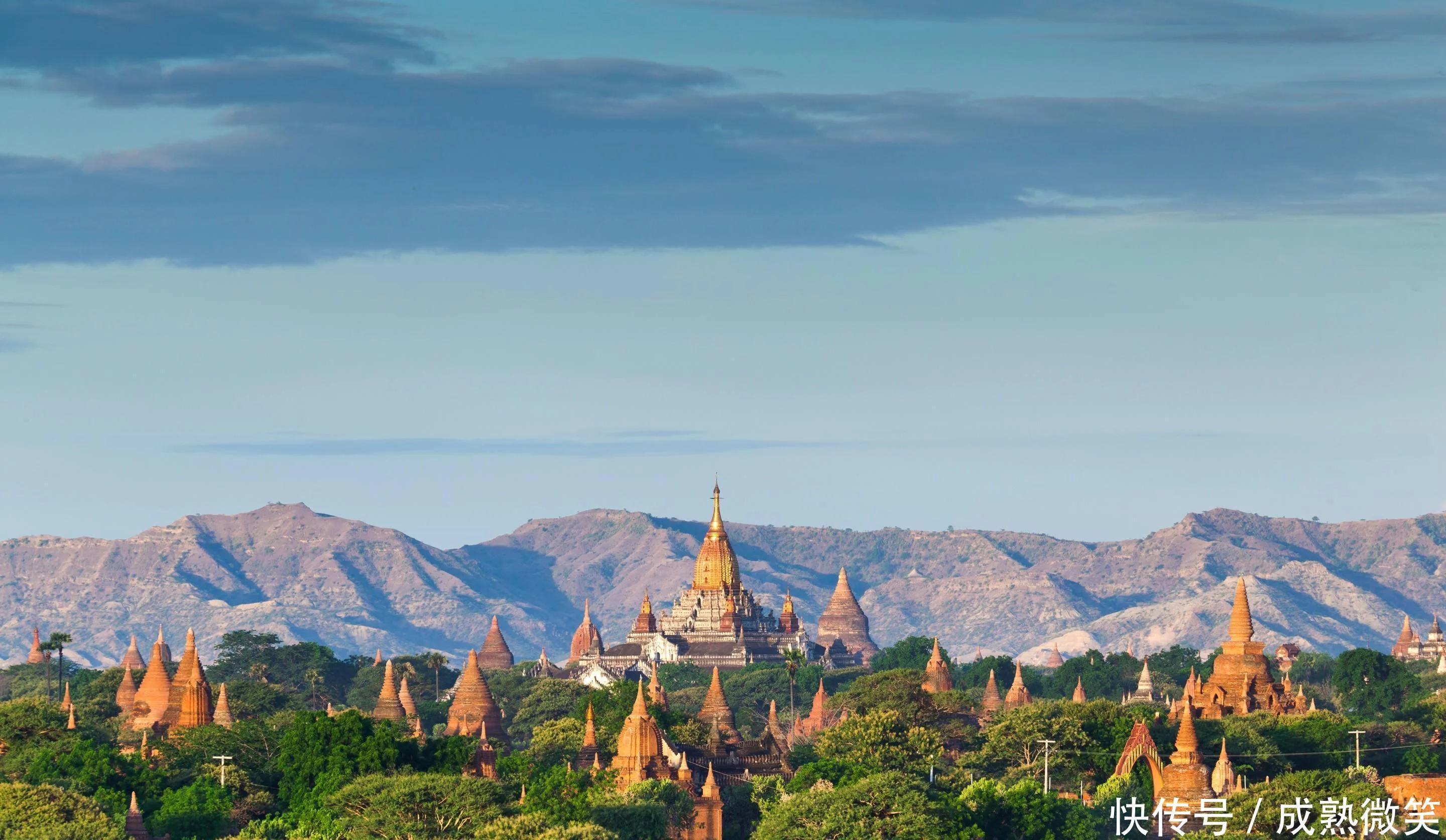 世界上佛塔最多的国家缅甸，申请旅游签证，只需完成这几个步骤