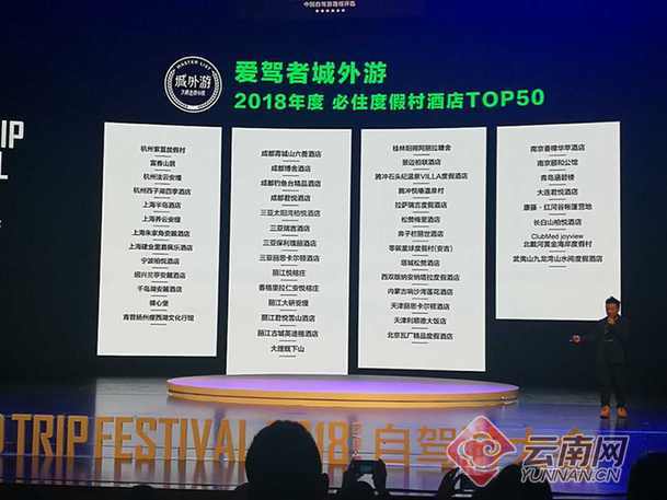 云南在2018“自驾游大会”上获最佳目的地省份