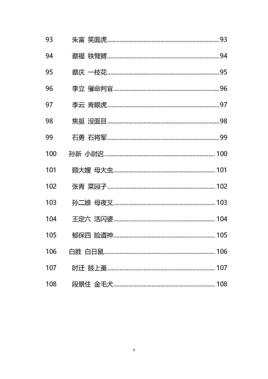 AI画册 | 水浒108将图谱