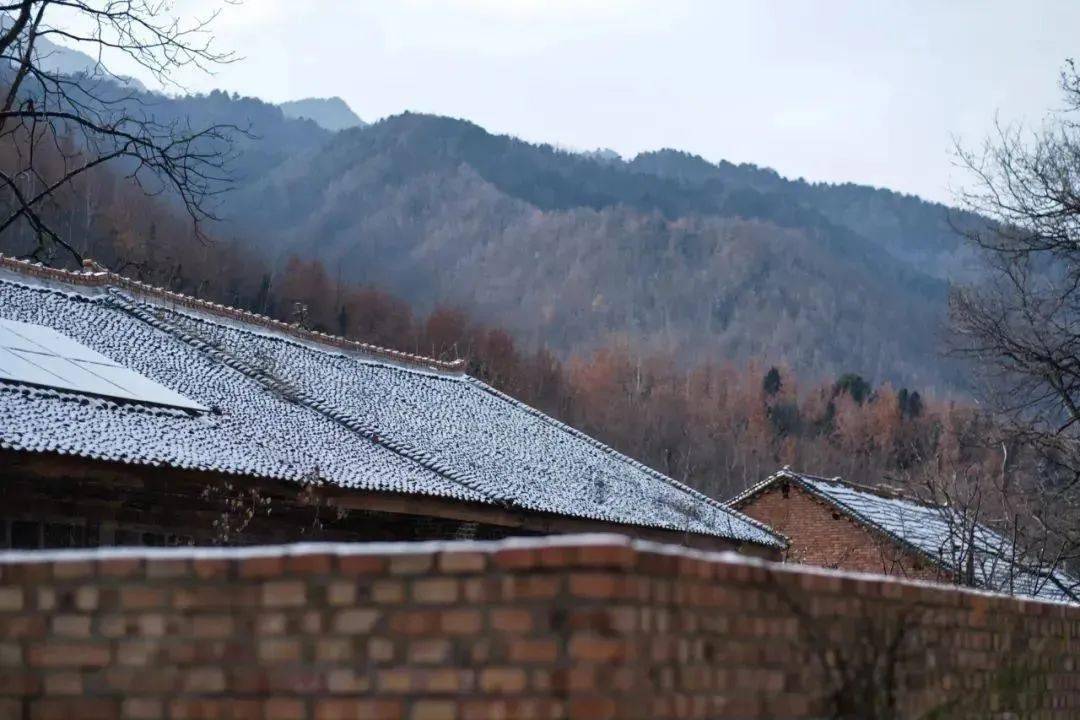 借山·下杨寨：初雪的第一份旅行明信片