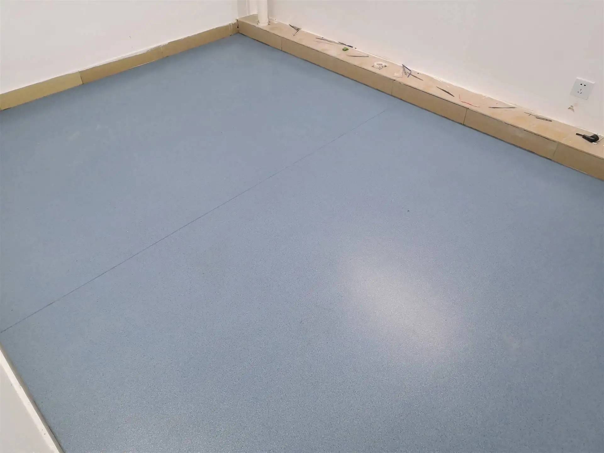 陕西PVC地坪工程，塑胶地坪， PVC地坪施工，PVC地板，PVC塑胶地板