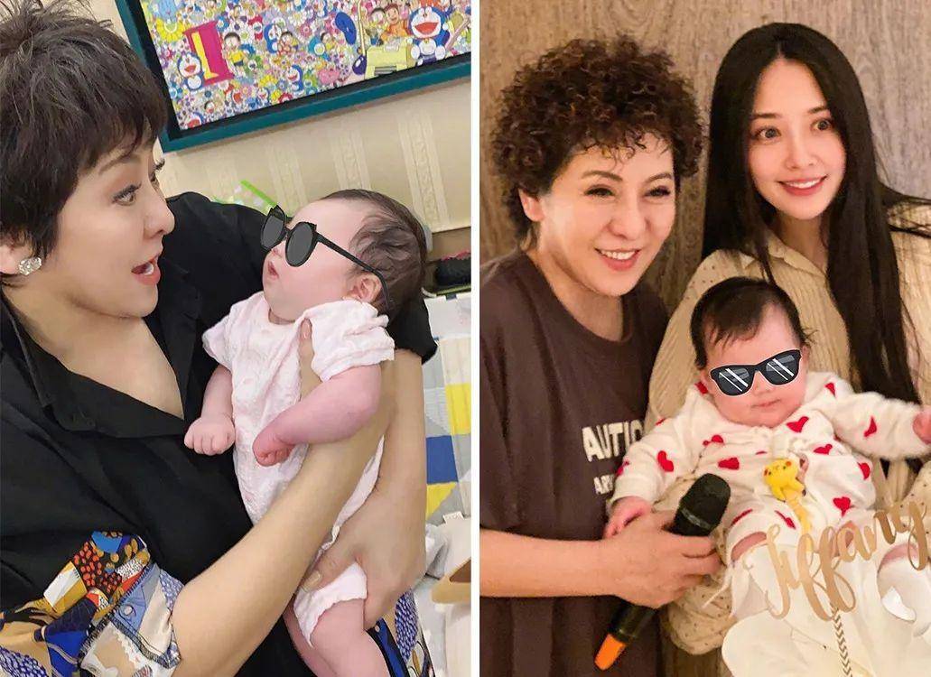 奚梦瑶全家福四太站C位，郭碧婷老公失踪被向太宠上天…同年嫁豪门如今路不同