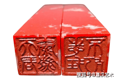 鸡血石的王者级印章：安徽嘉汉艺术推荐精品鸡血石印章