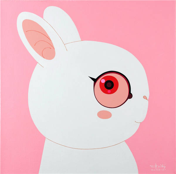 艺术家陈晓华受邀参加“卯兔来袭”2023萌春兔子主题艺术展