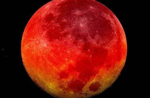 明晚将再现血月奇观 看见红色的月亮会死人吗