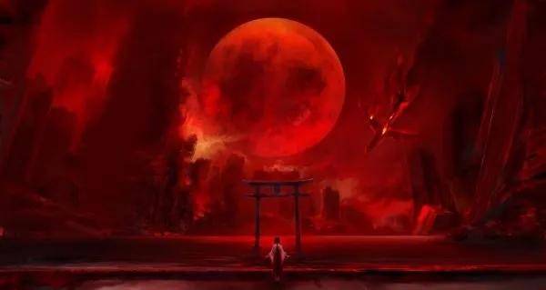 明晚将再现血月奇观 看见红色的月亮会死人吗