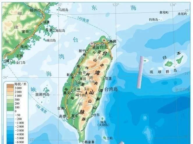 台湾岛有哪些附属岛屿？