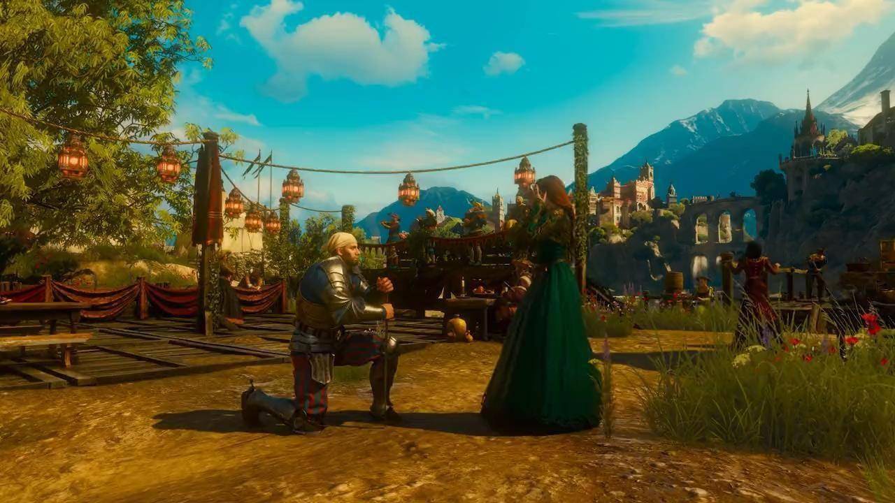 《巫师3》次世代版DLC血与酒演示 陶森特绝美风景