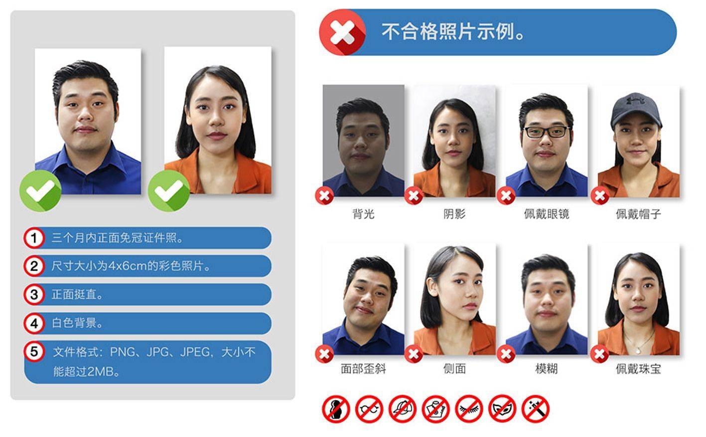小二寸红底照片尺寸大小及手机拍照自制方法介绍