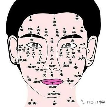 女人痣面相图_女人面相算命_女人面相流年图